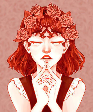 Monochromatic flowers
